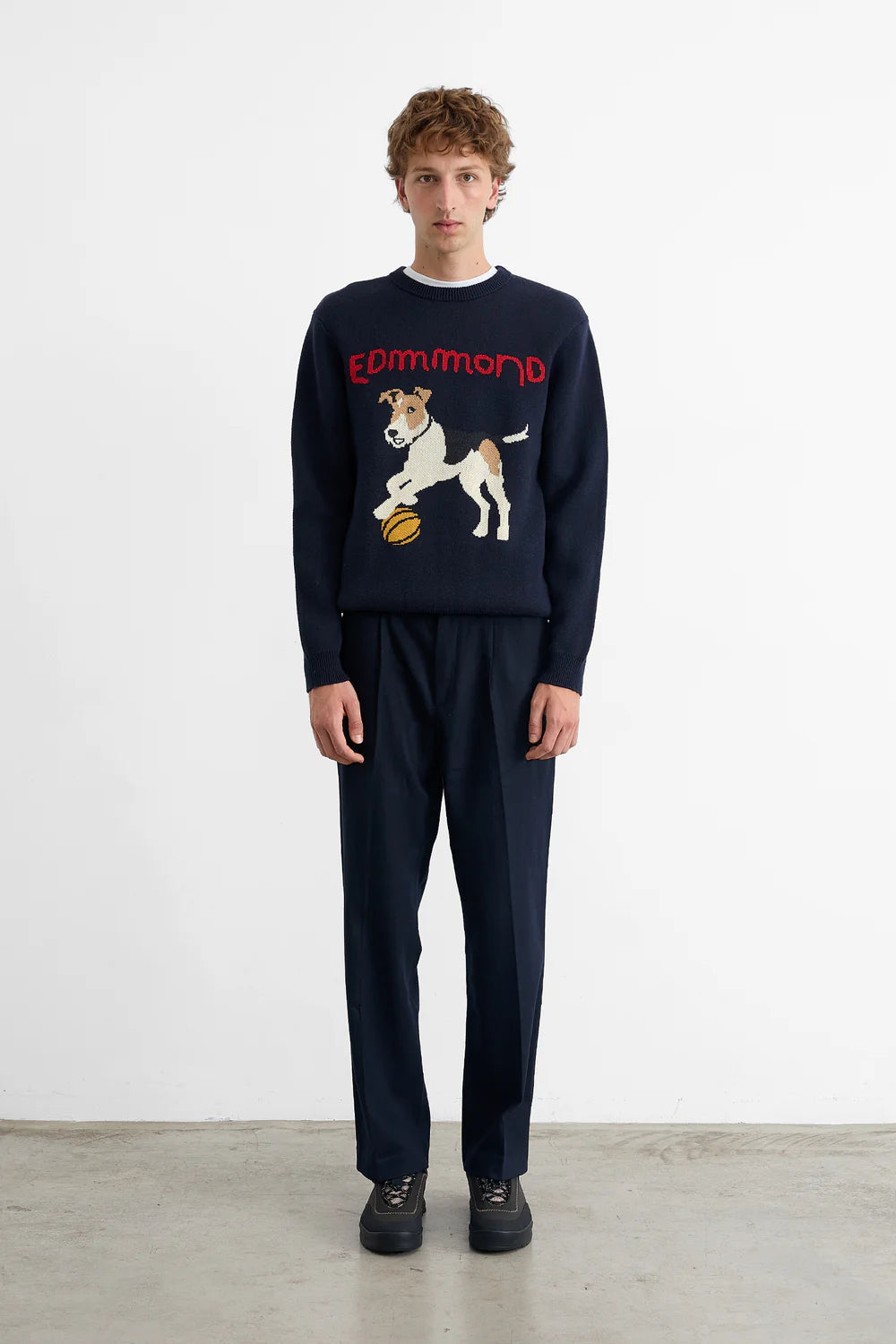 Finot navy sweater