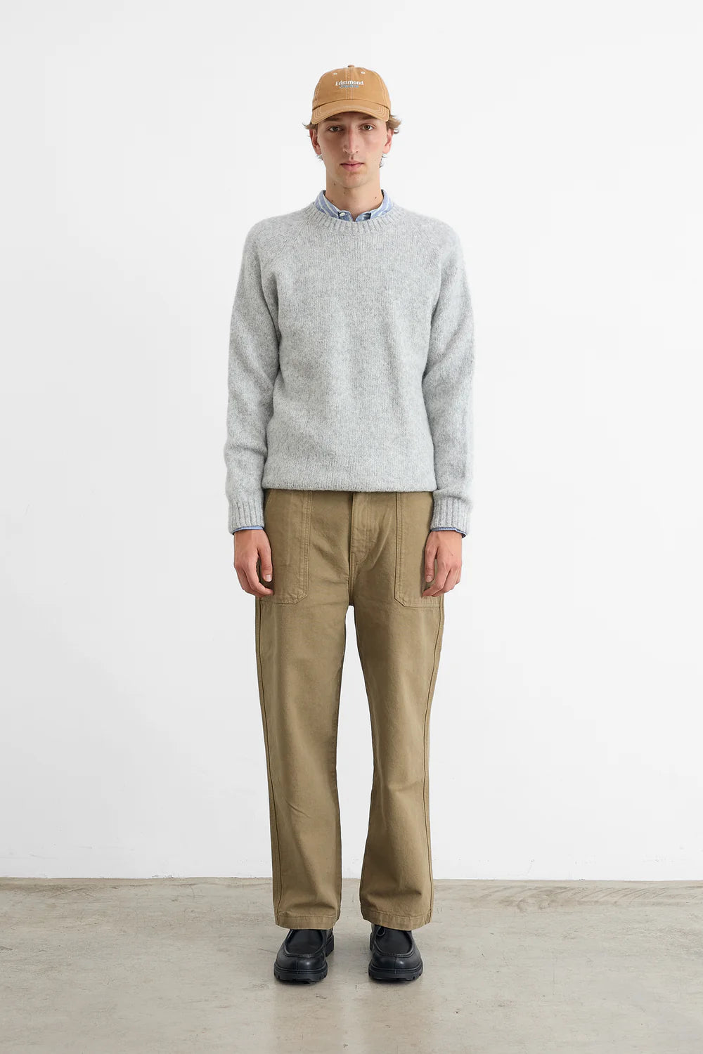 Glasgow sweater grey melange