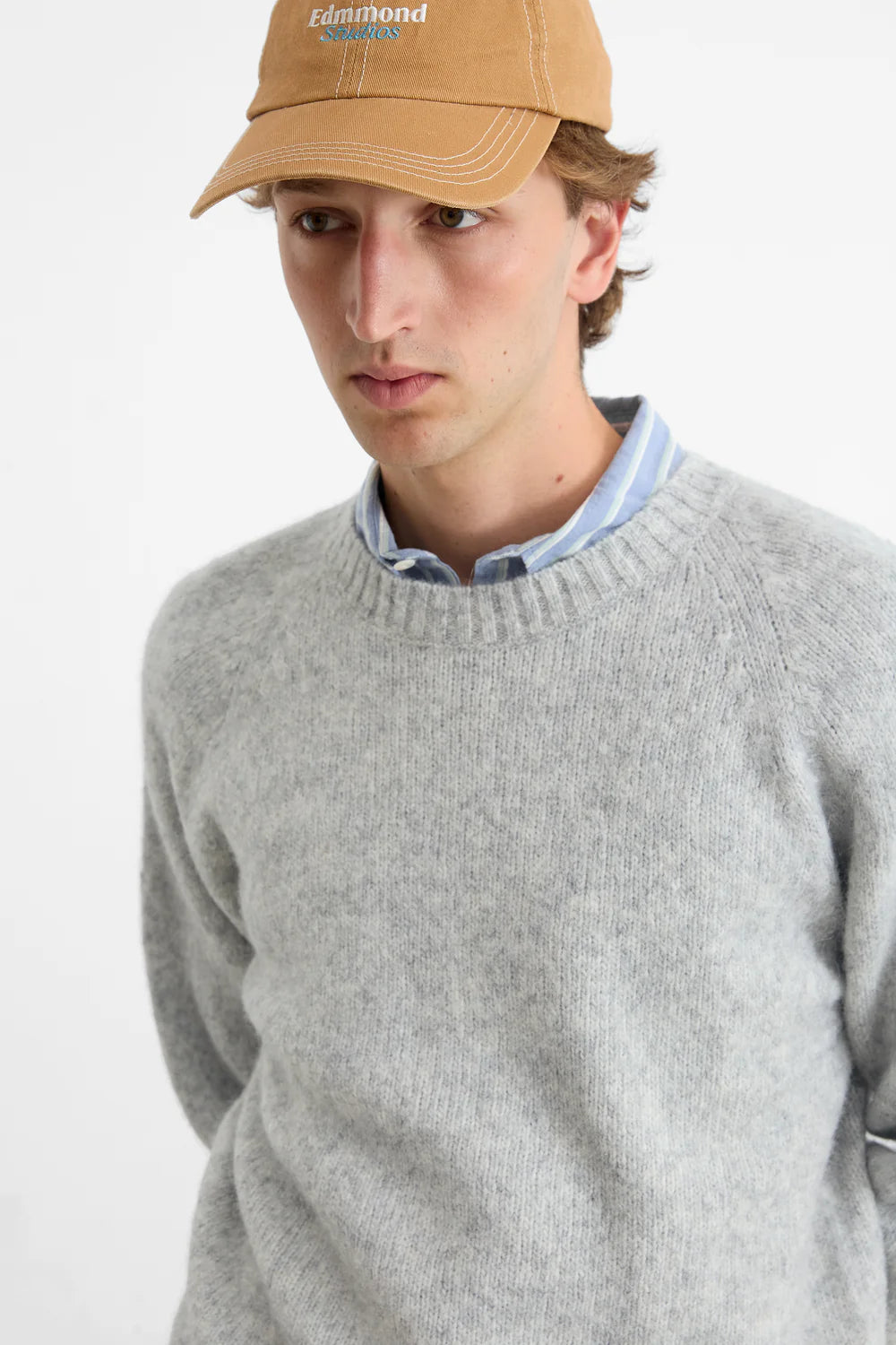 Glasgow grey marl sweater