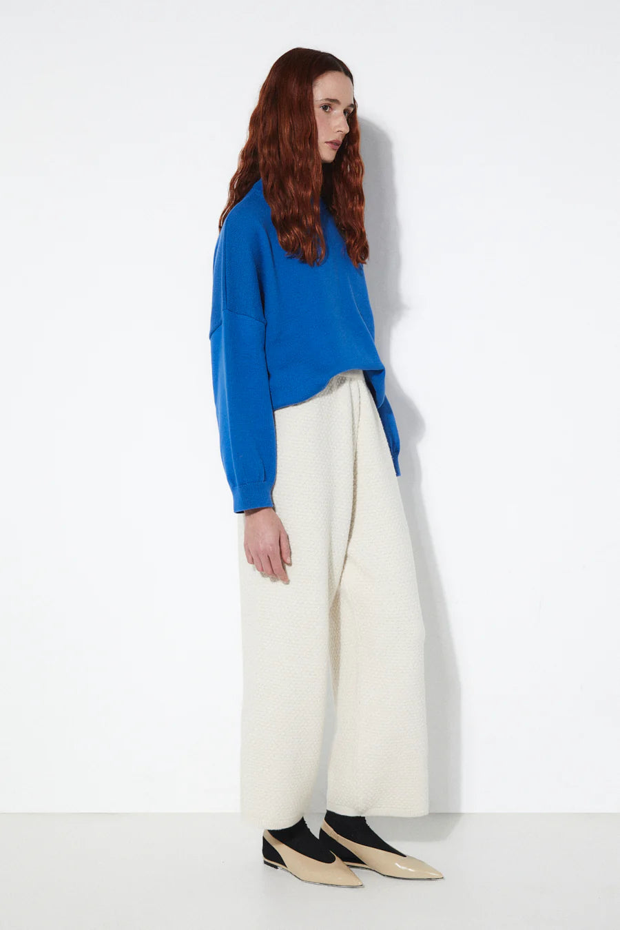 Pull margot bleu