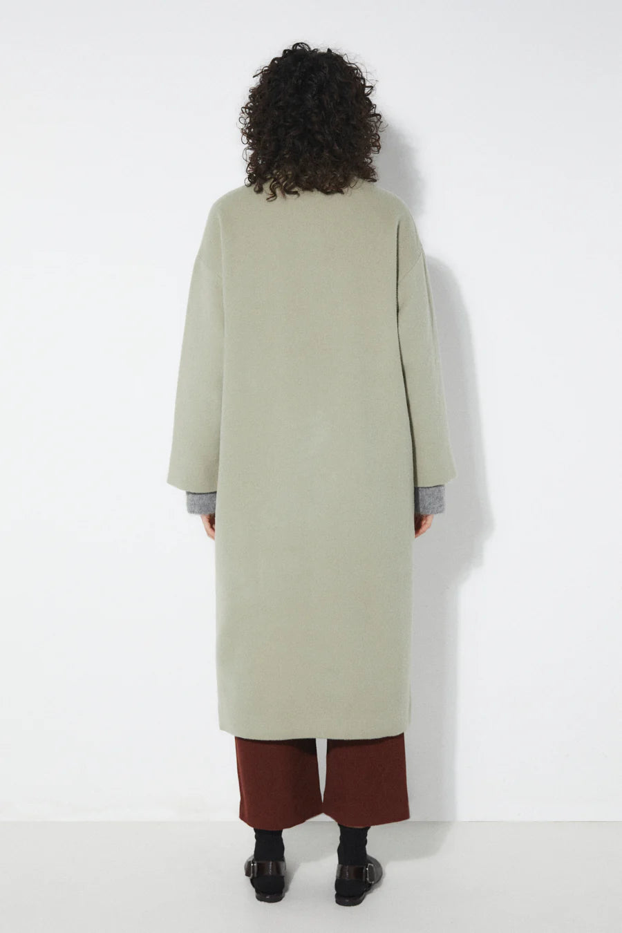 Aline Coat - Dirty Green