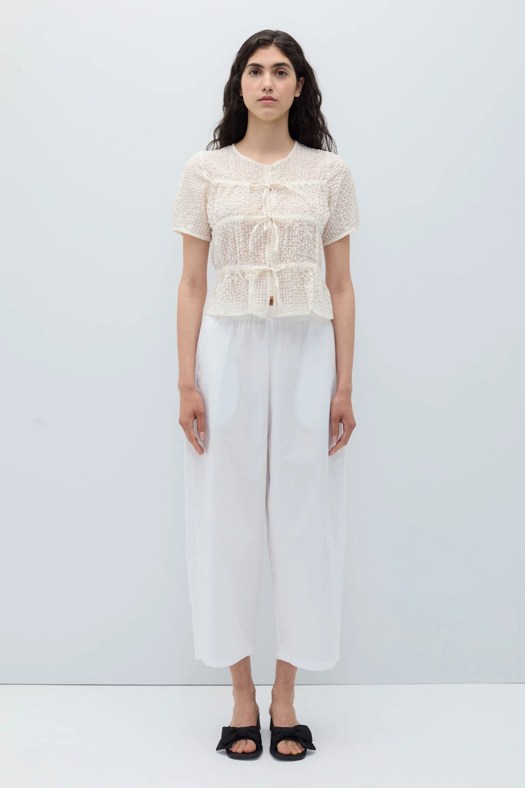 Josephine beige top