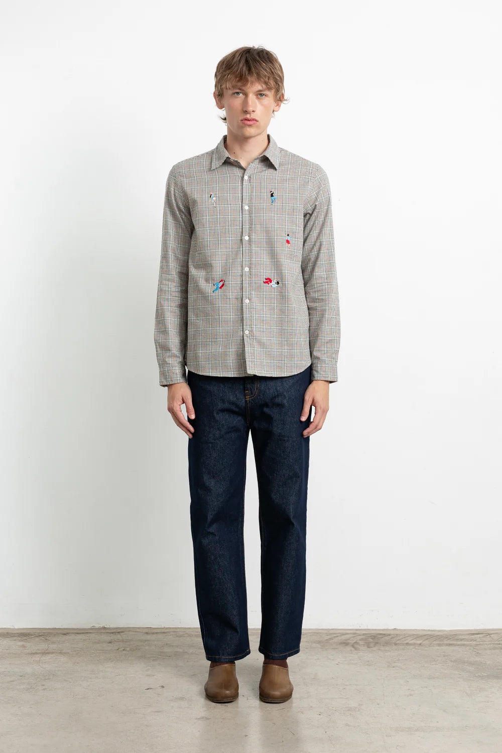 Groove room shirt khaki