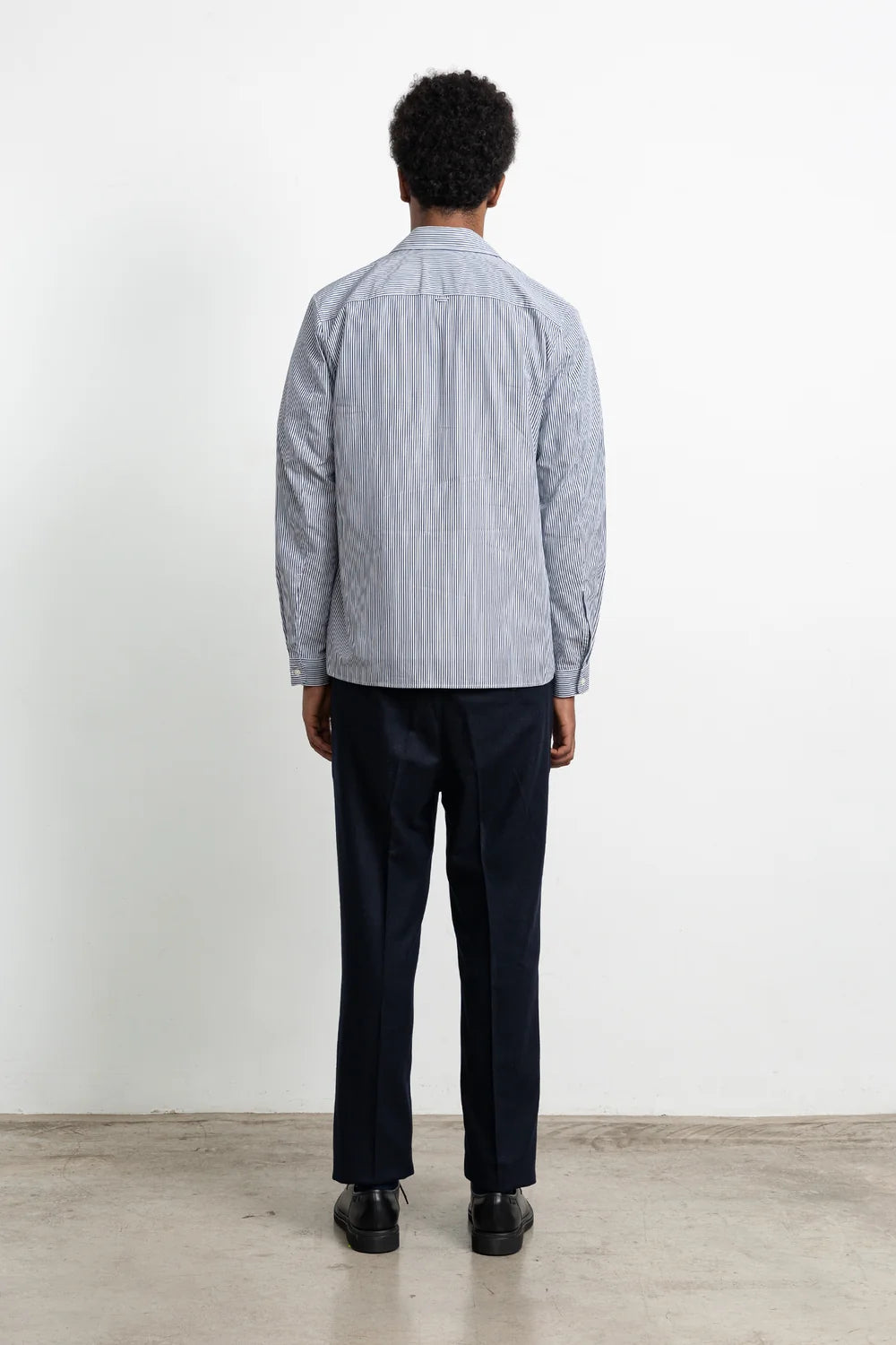 Tyne zip shirt navy