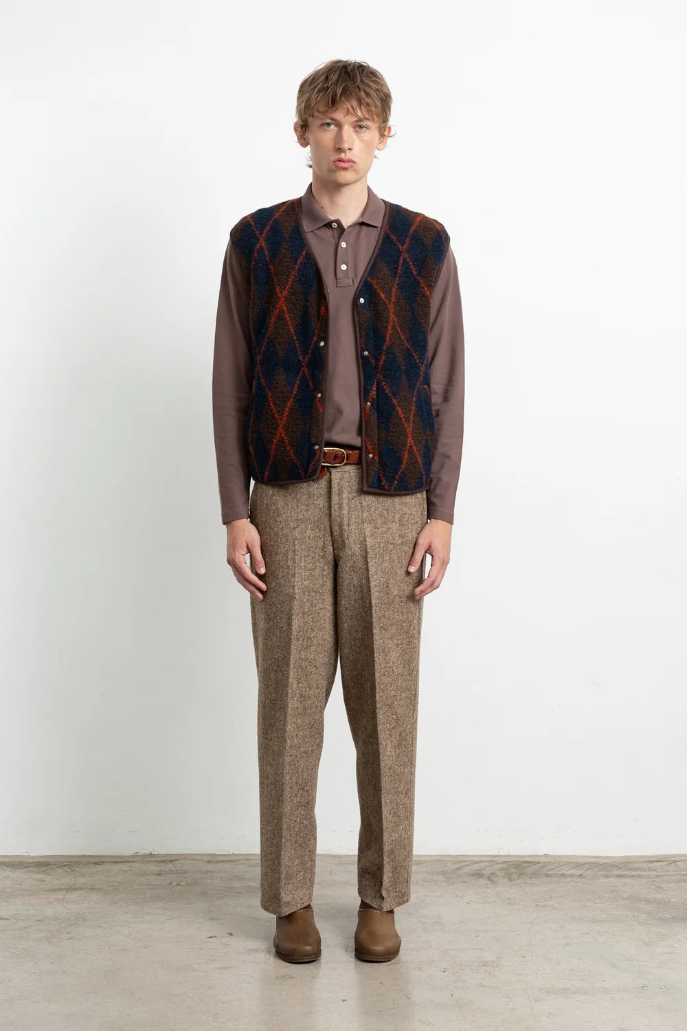 Atelier vest brown