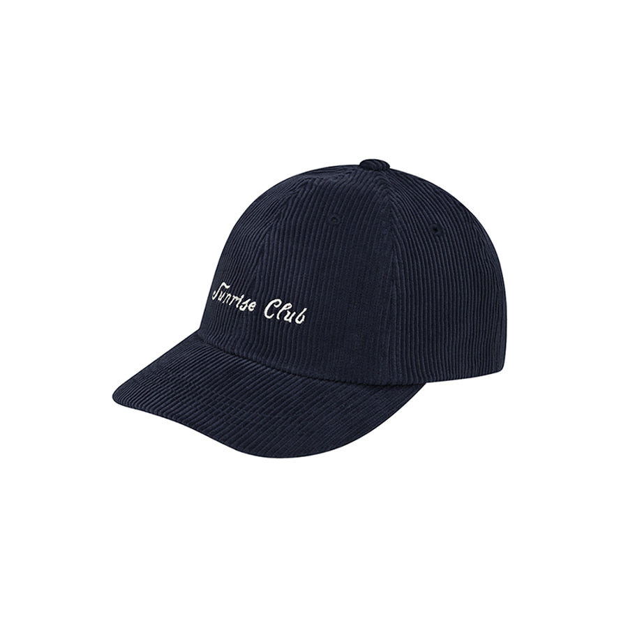 Corduroy sunrise club cap navy