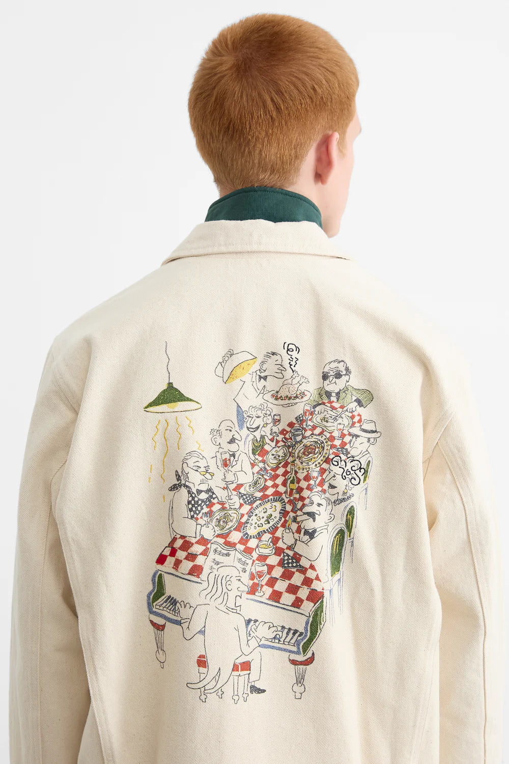 Piano bar jacket off white
