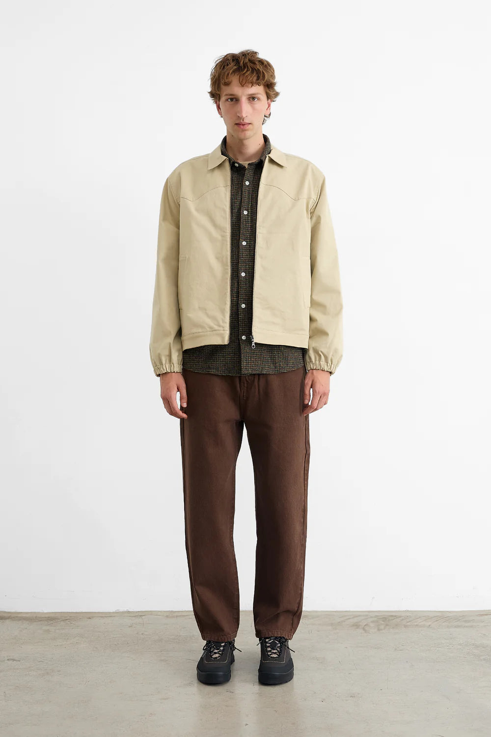 James tan jacket