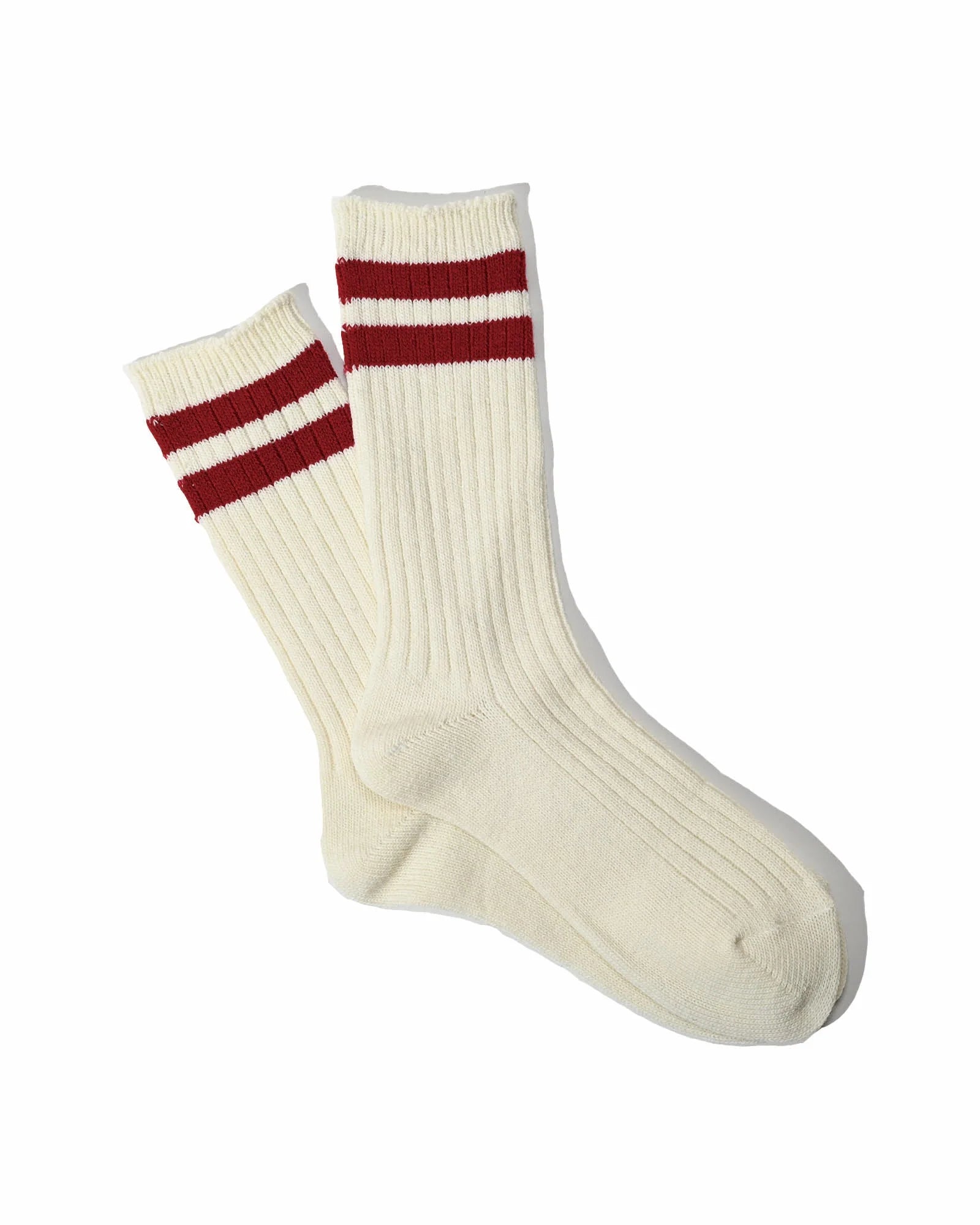 Oatmeal 2-stripe cashmere