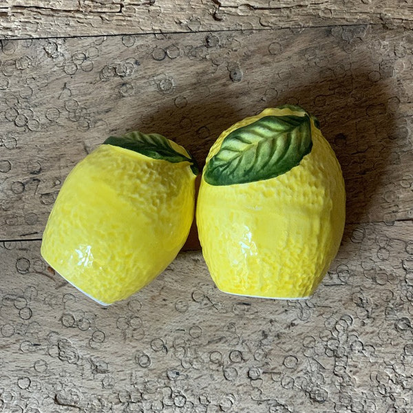 Salt pepper lemon