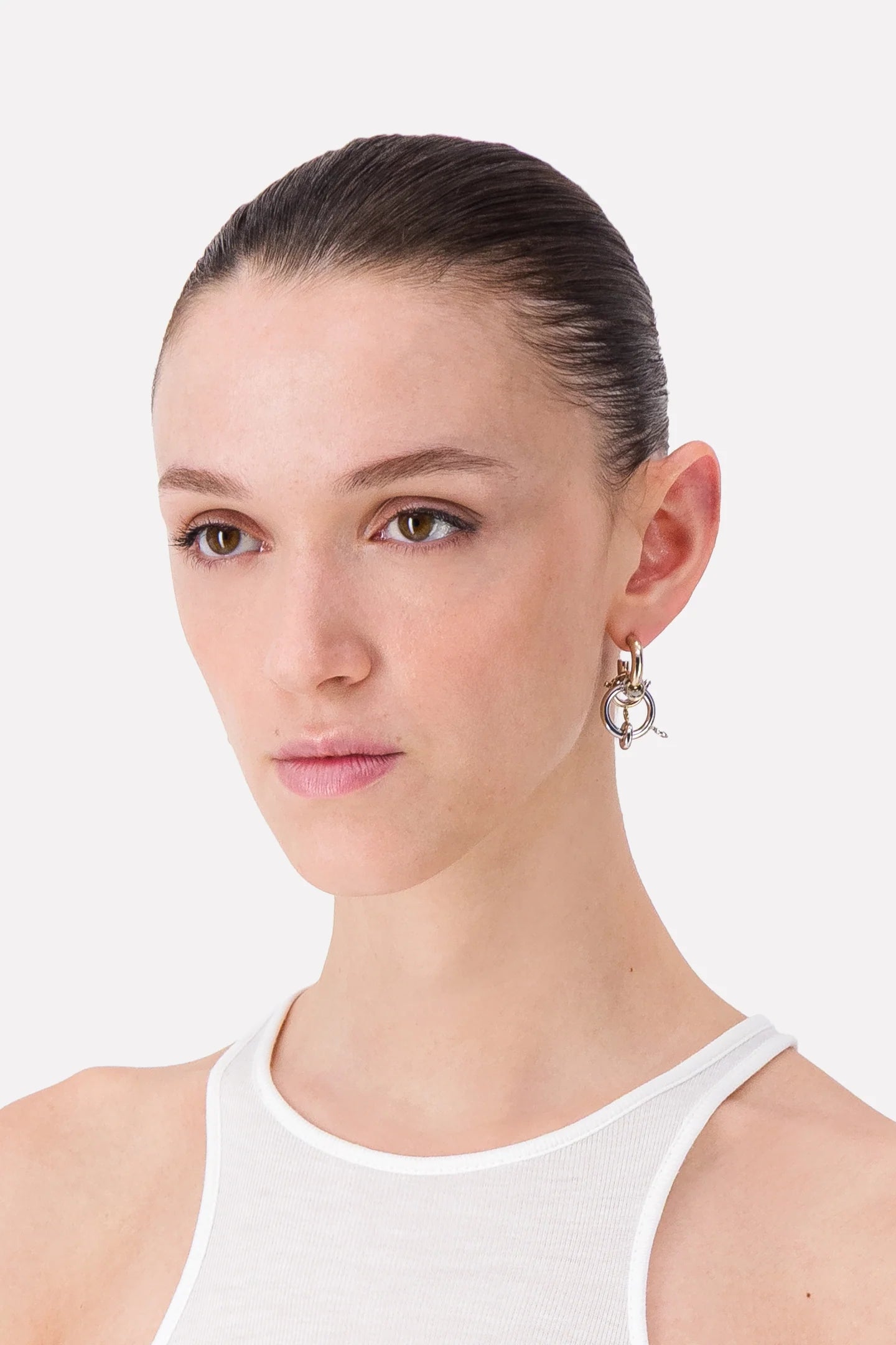 Anila earrings gold & palladium