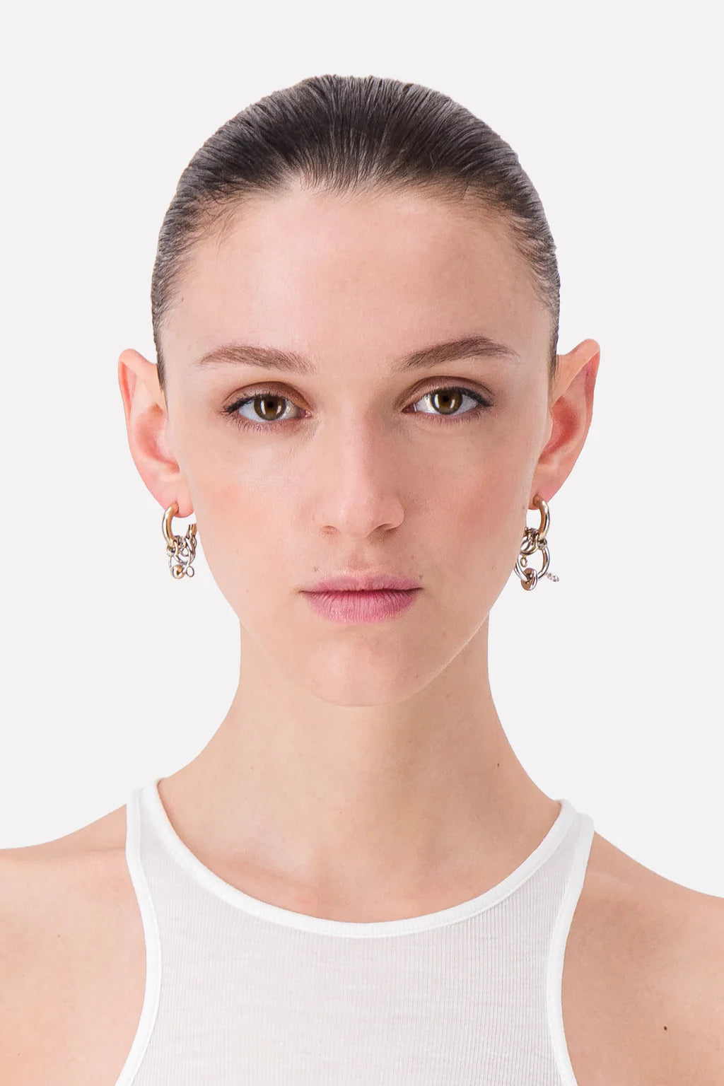 Anila earrings gold & palladium