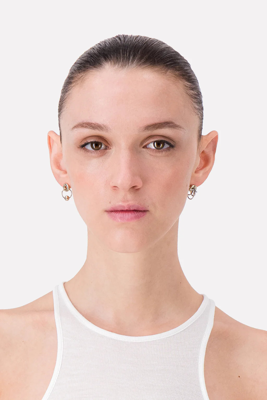 Ava earrings gold & palladium