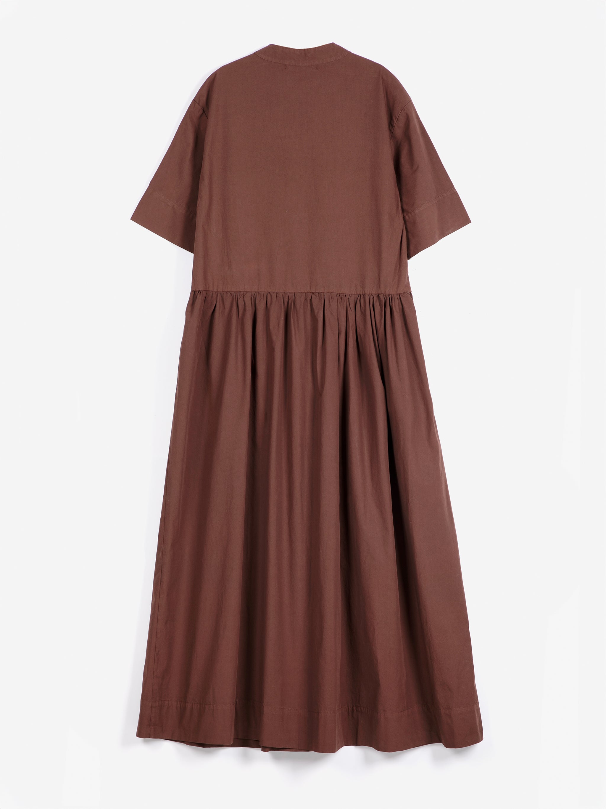 Monster mug paper touch midi dress brown