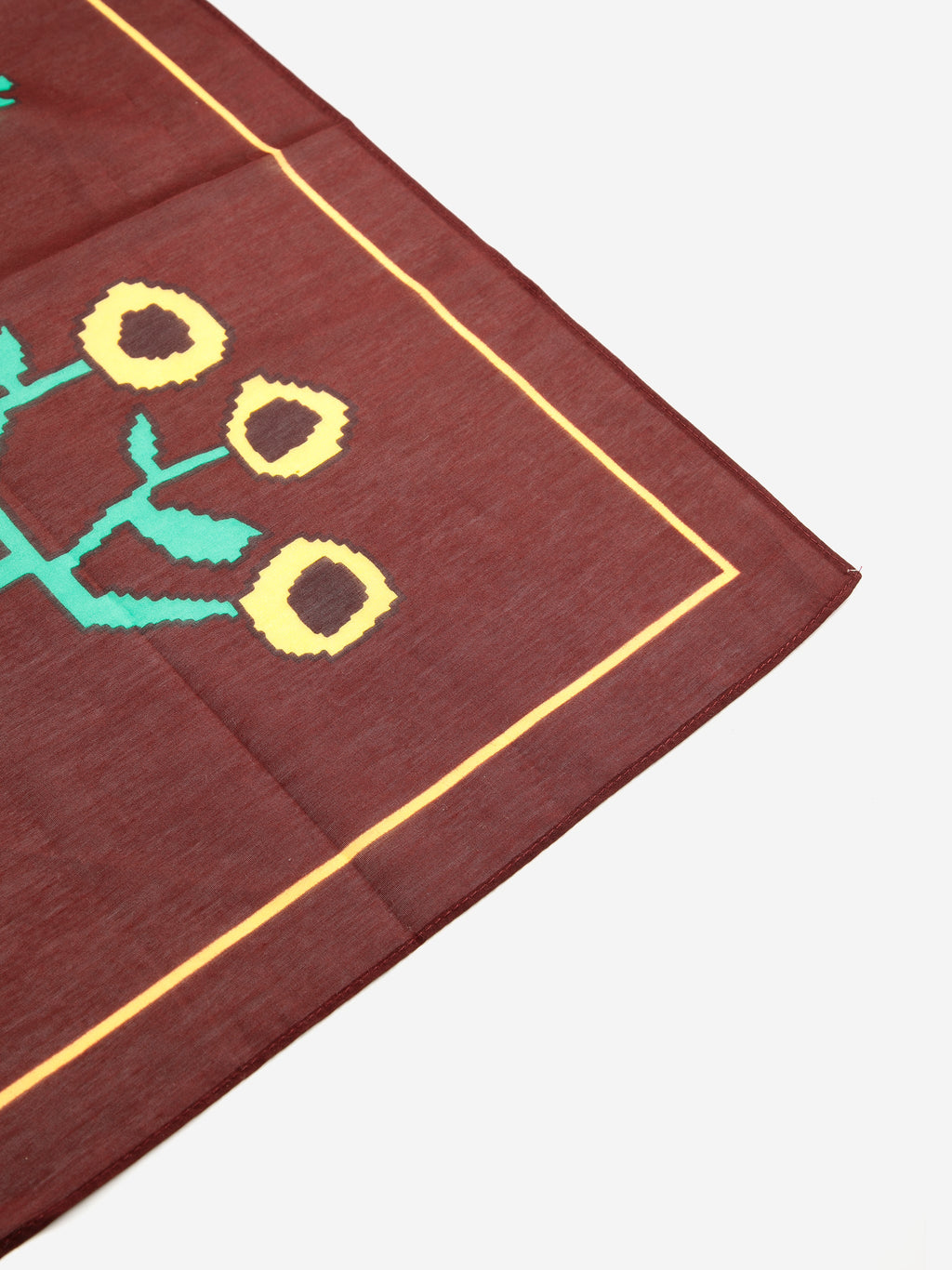 BC garden scarf brown
