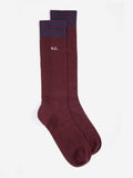 BC cotton socks burgundy