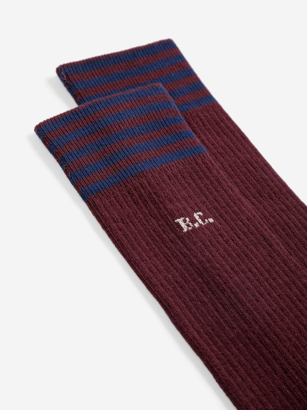 BC cotton socks burgundy