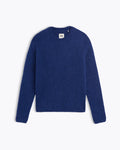 Dark blue lilac baby sweater