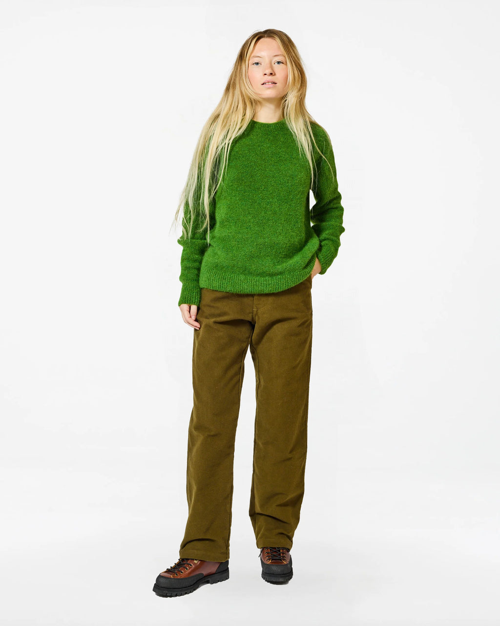 Pull baby lila lush green