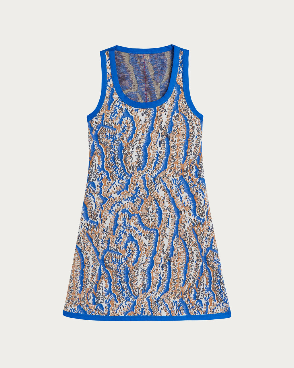 Robe bia corail blue multi