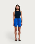 Short cobalt blue calypso