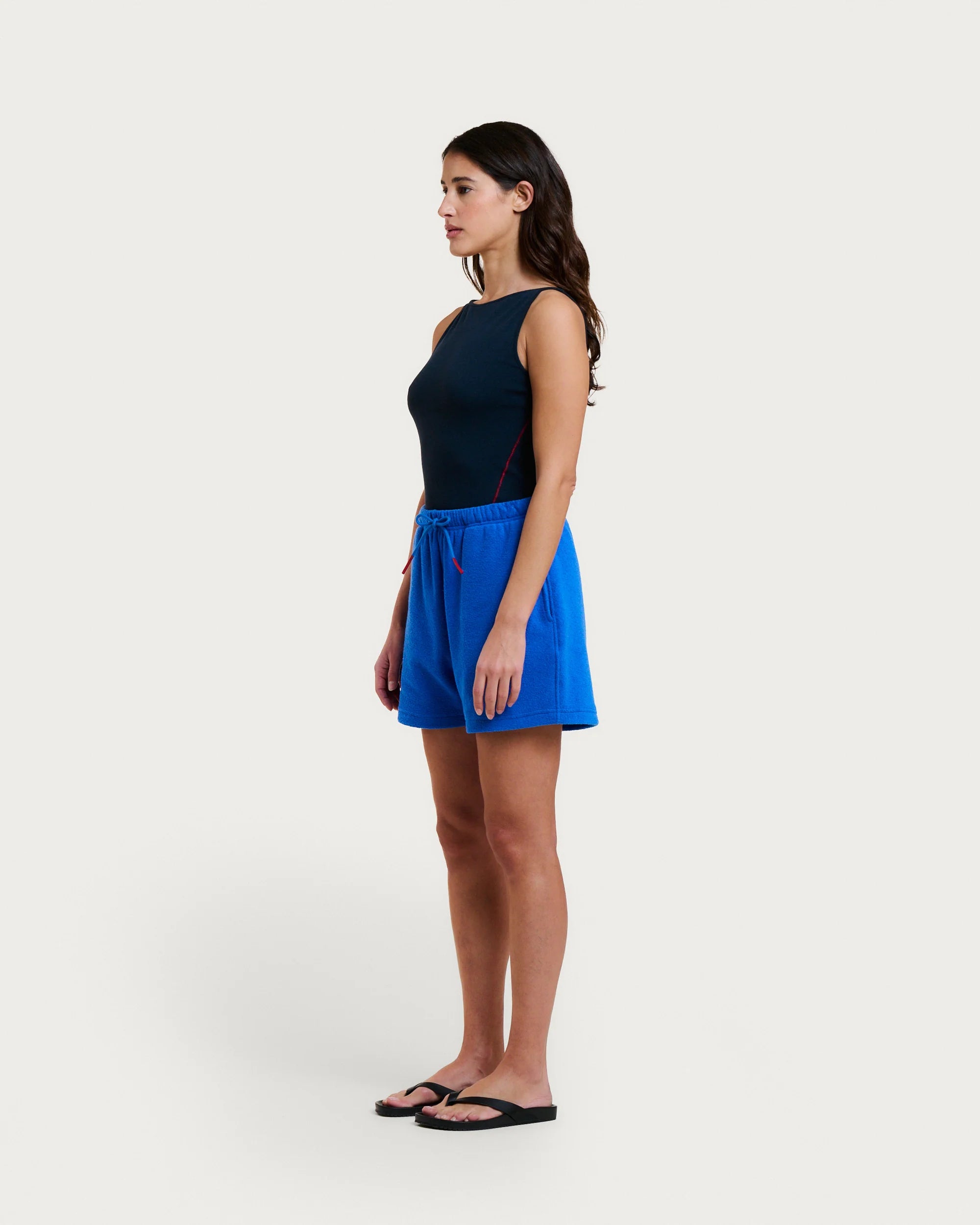 Short cobalt blue calypso