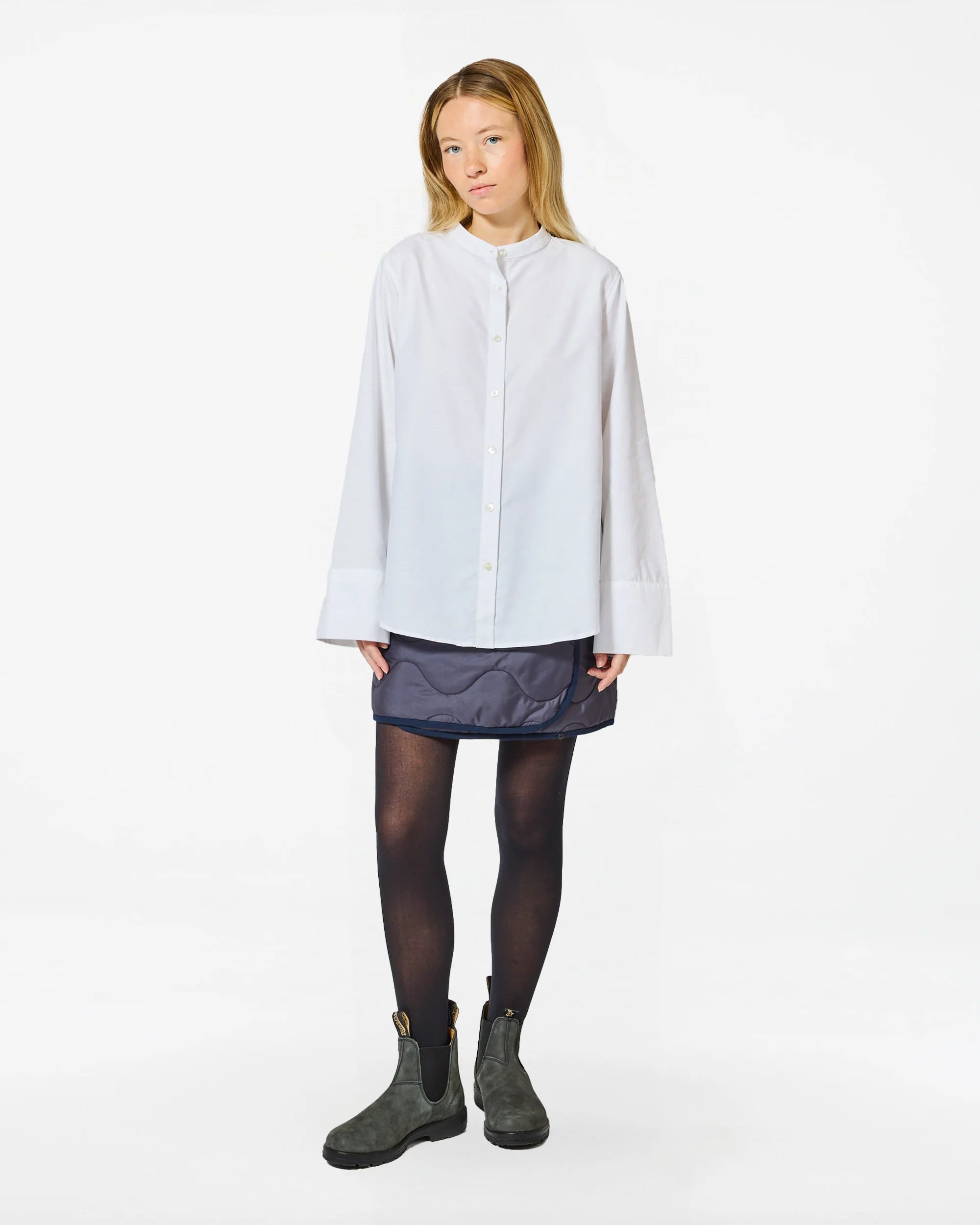 Chloe Oxford white shirt