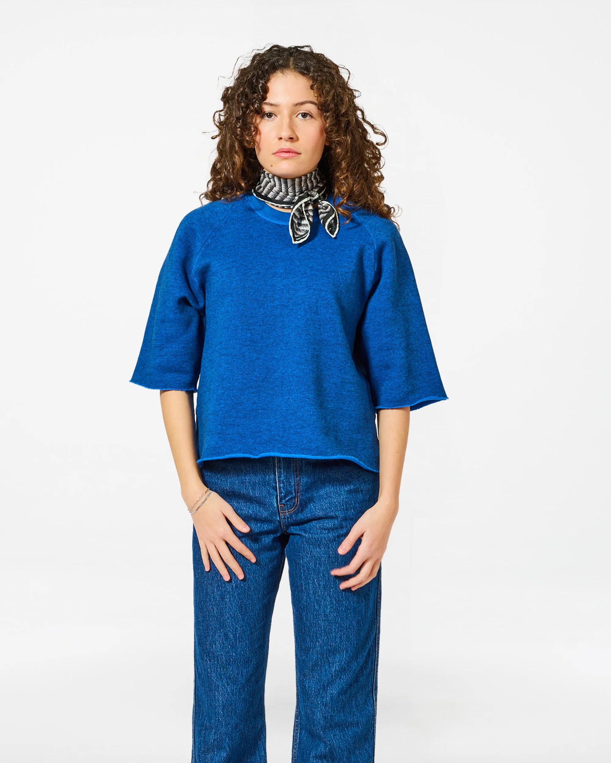 Terra big blue sweatshirt
