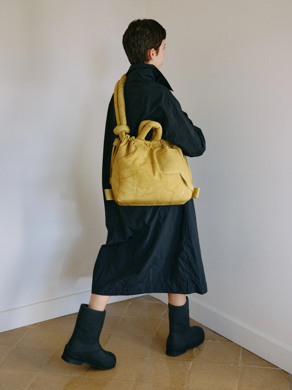 Ona washed mustard