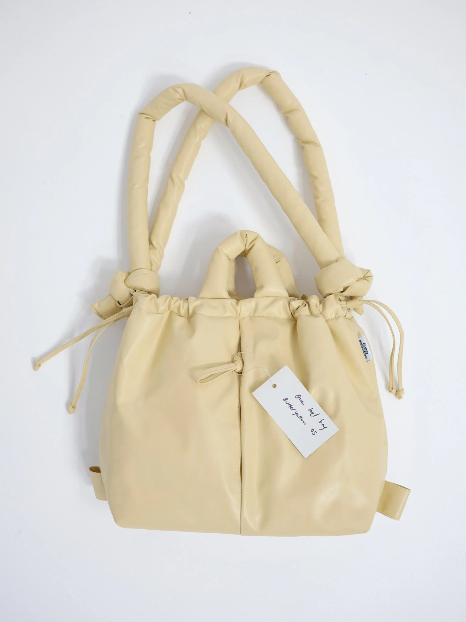 Ona butter vegan leather bag
