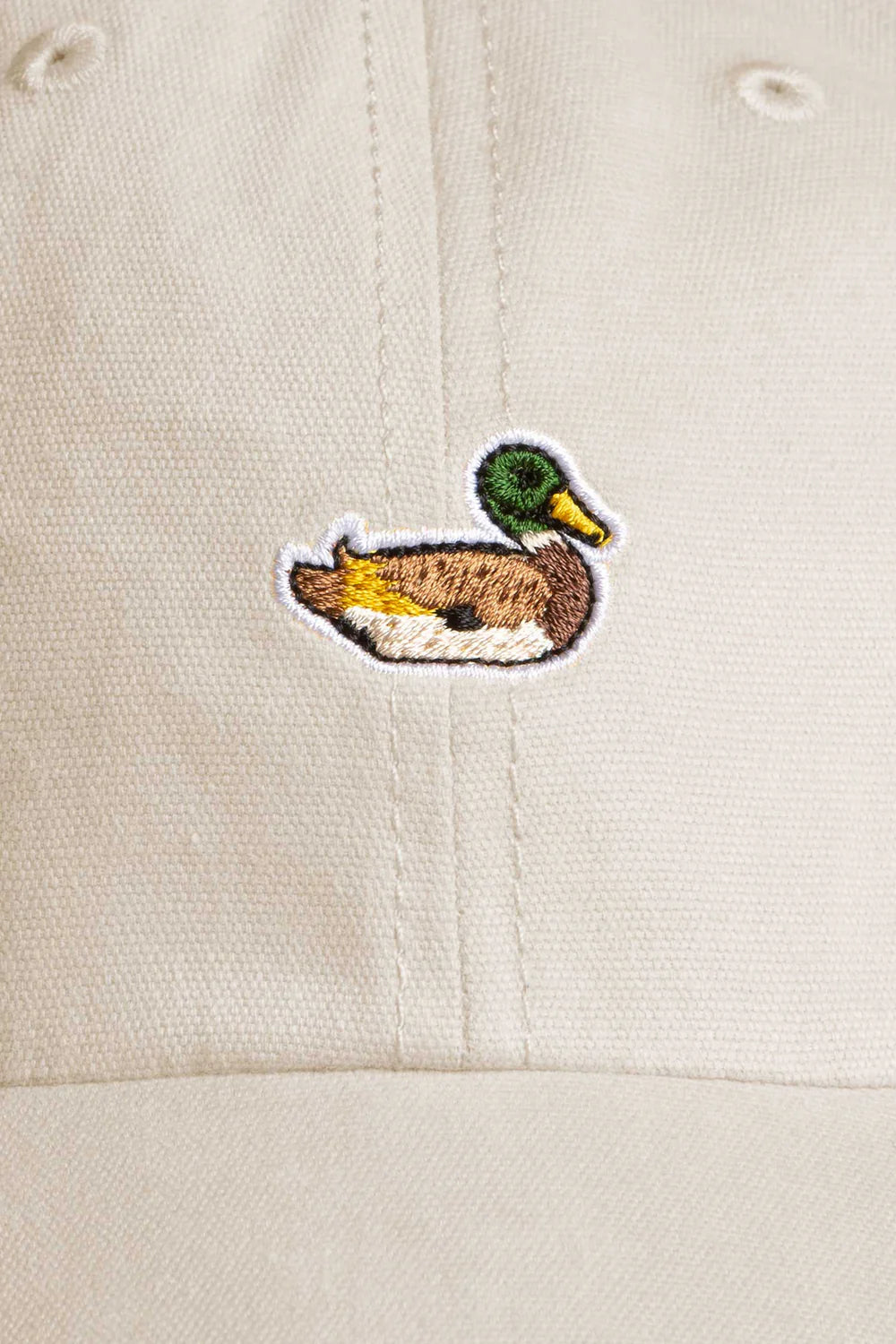 Duck patch beige cap