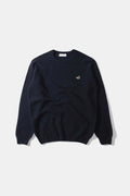 Duck patch navy sweater