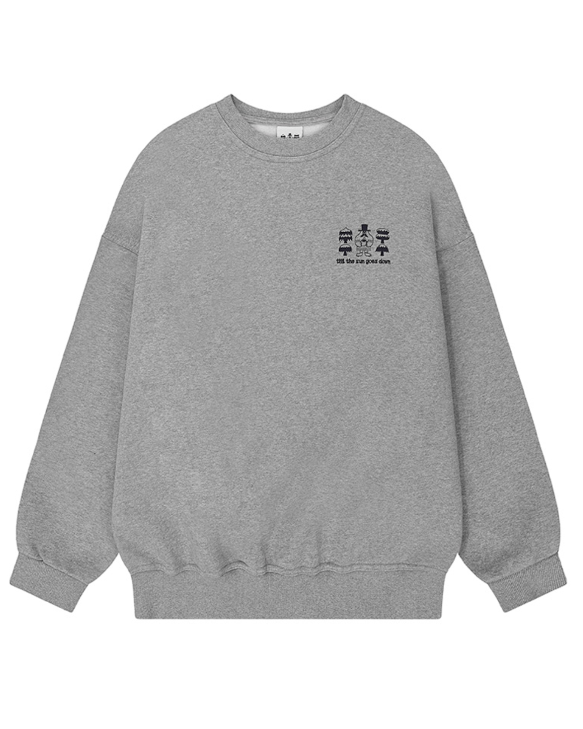 Yeti Fluff Gray Sweatshirt