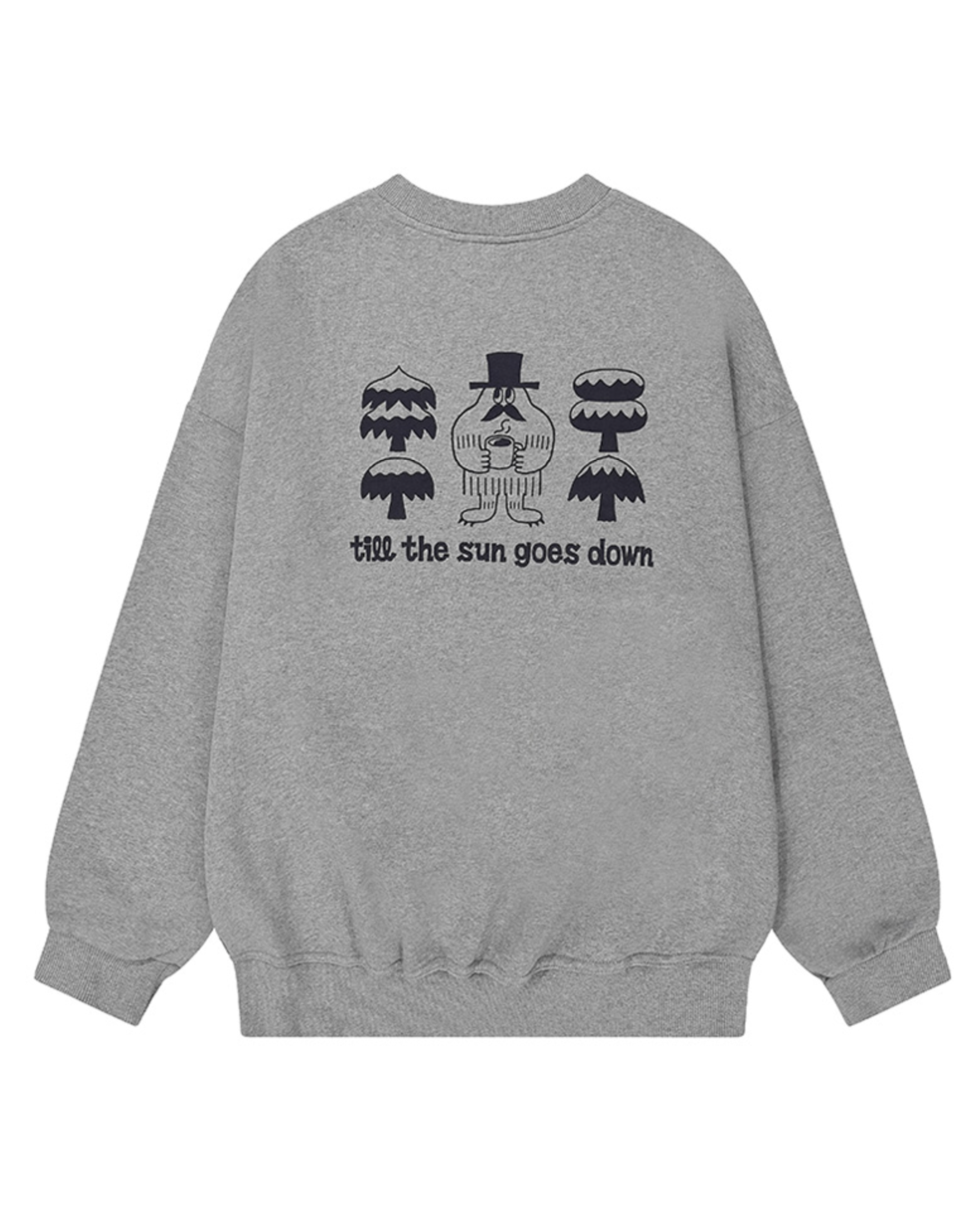 Yeti Fluff Gray Sweatshirt