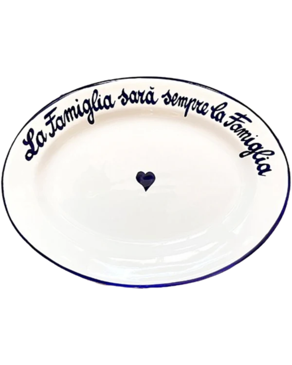 Oval Dish La Famiglia Sara Sempre La Famiglia