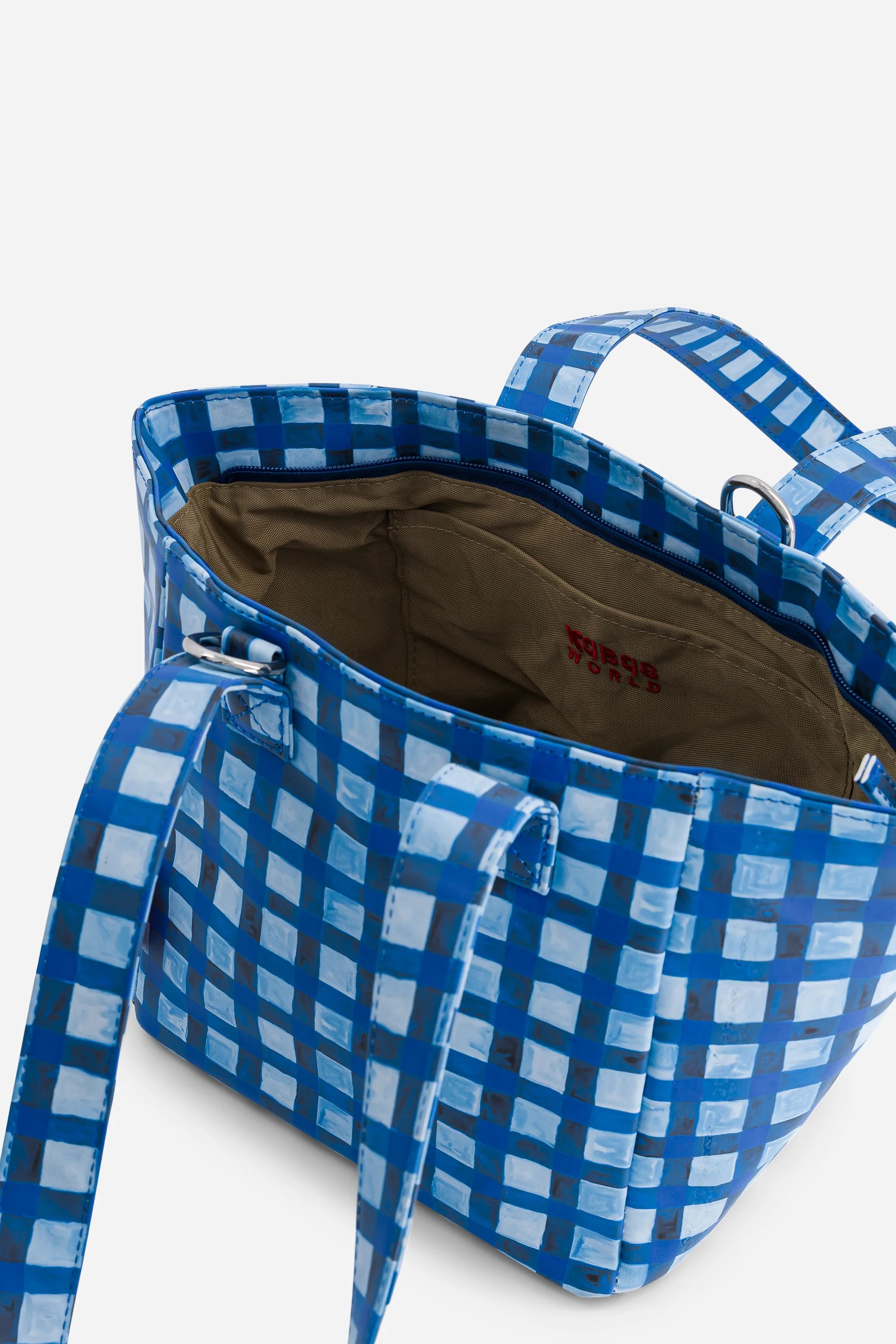 Kai vichy lunch bag