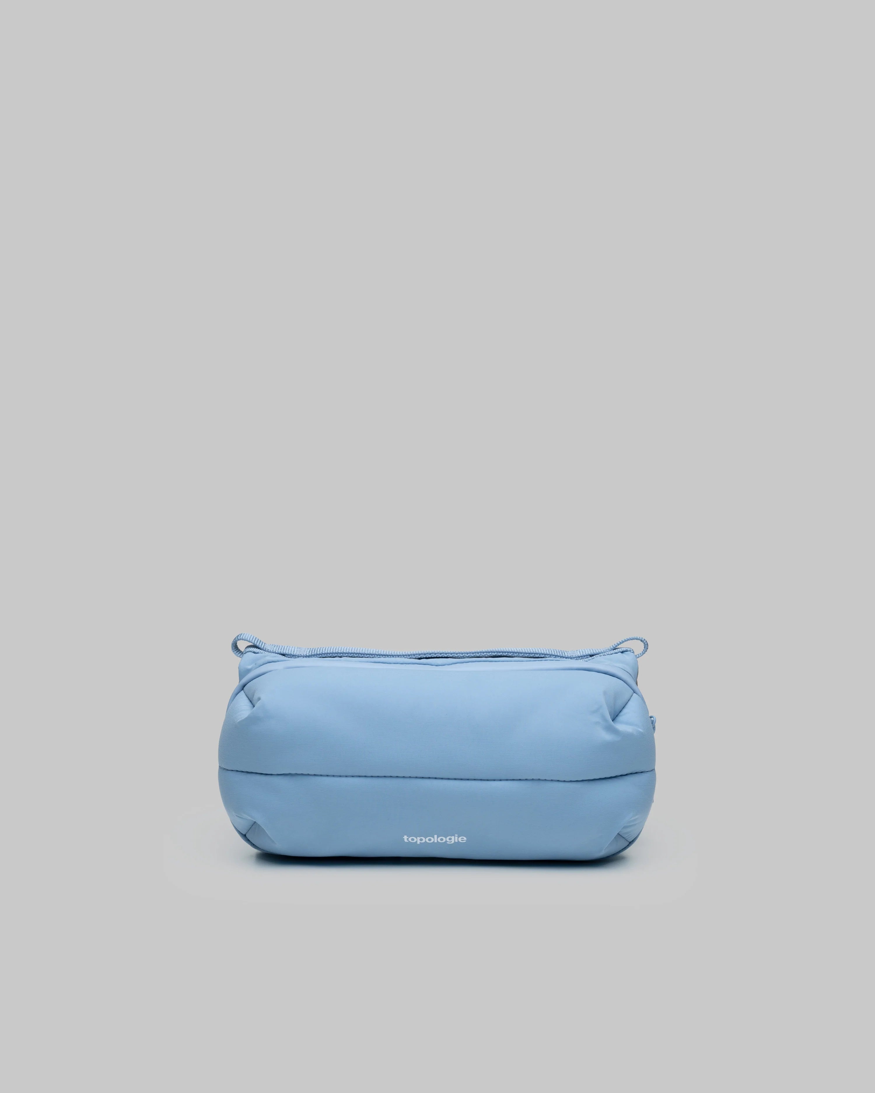 Bottle sacoche medium chambray silky peach