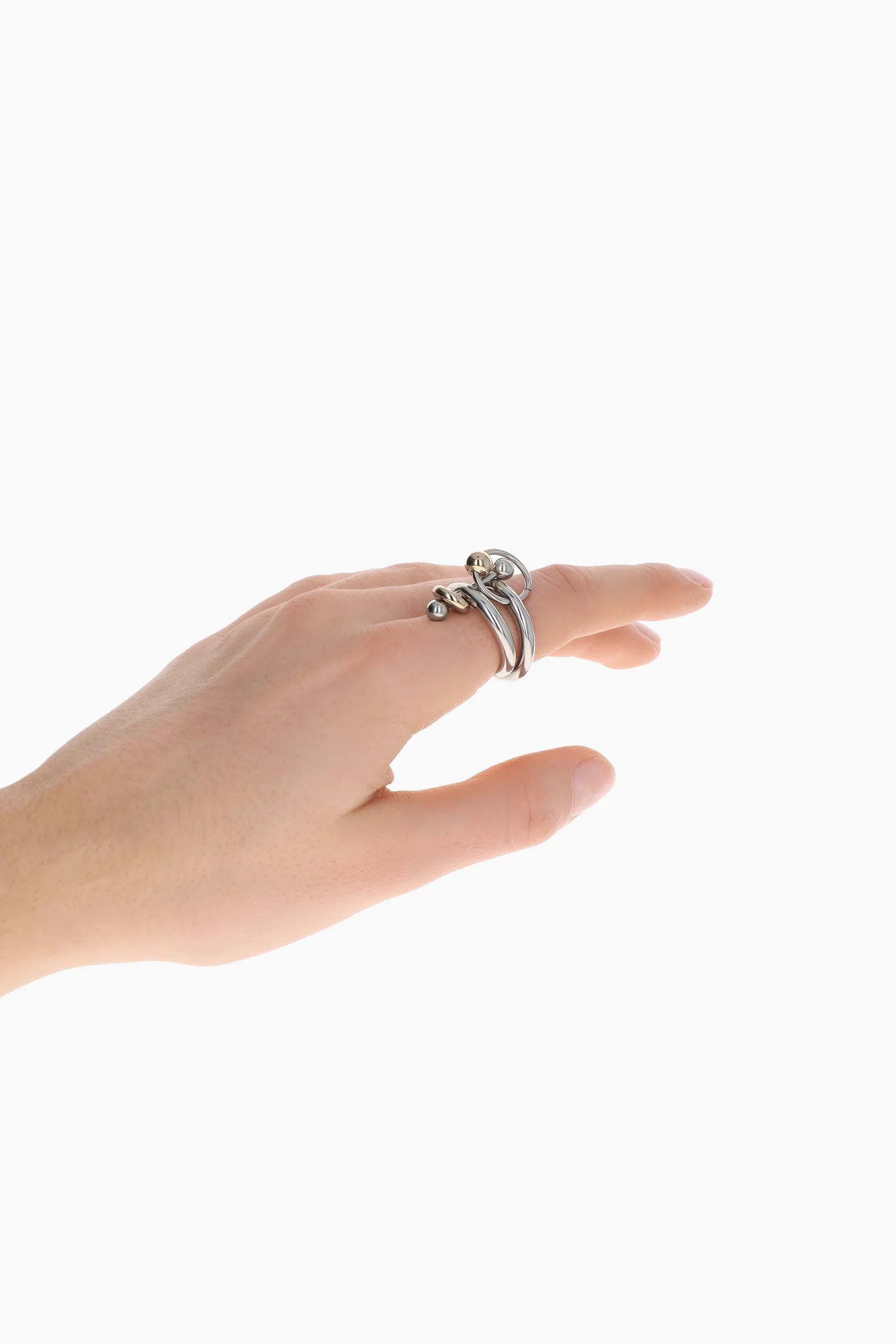 Faith ring gold & palladium