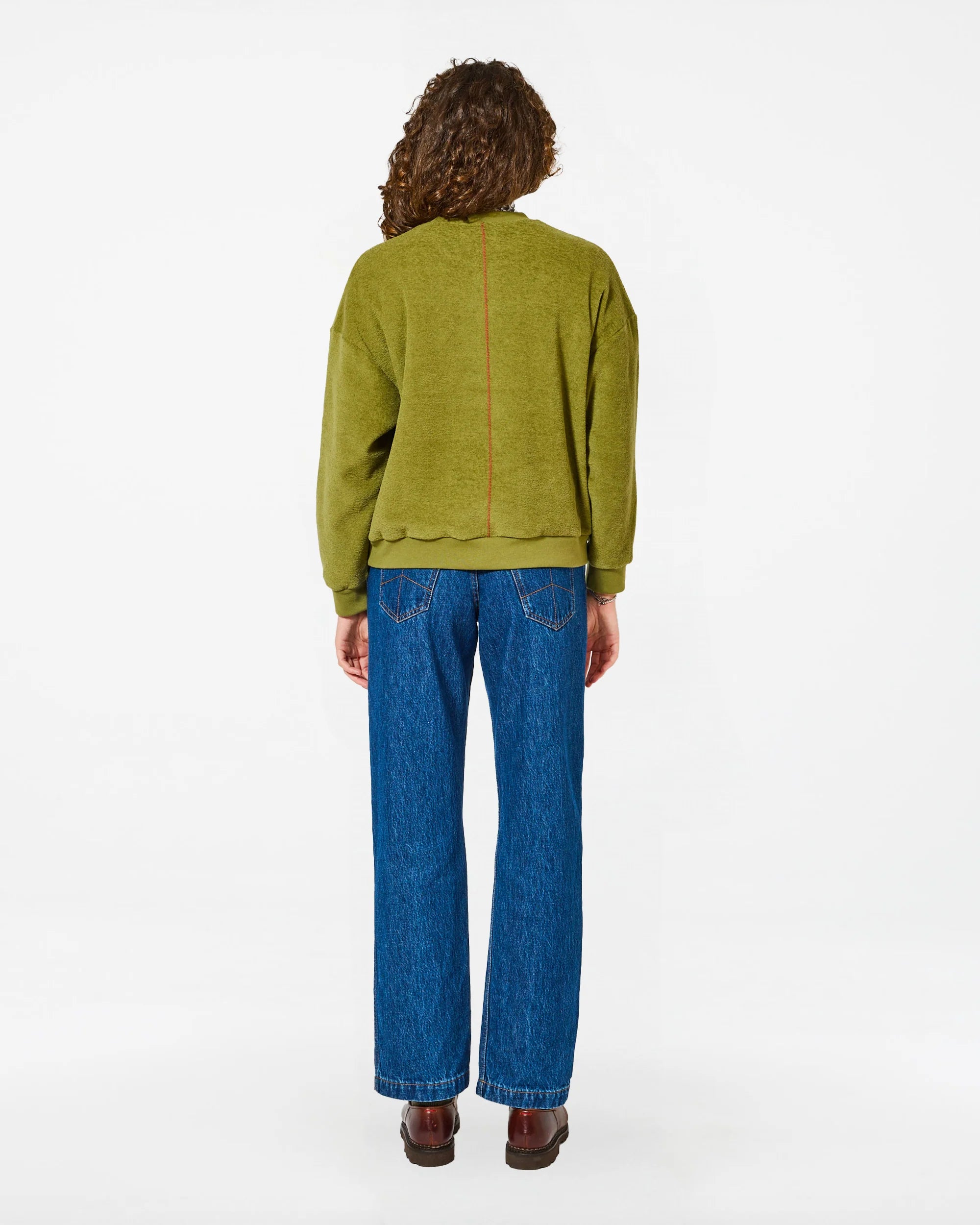 Kallos sponge rosemary green sweatshirt