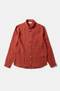 Brick linen shirt