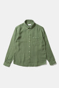 Linen shirt khaki
