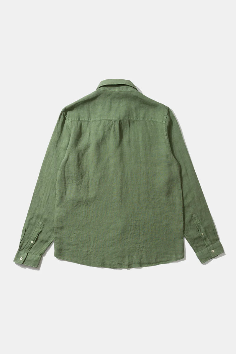 Linen shirt khaki