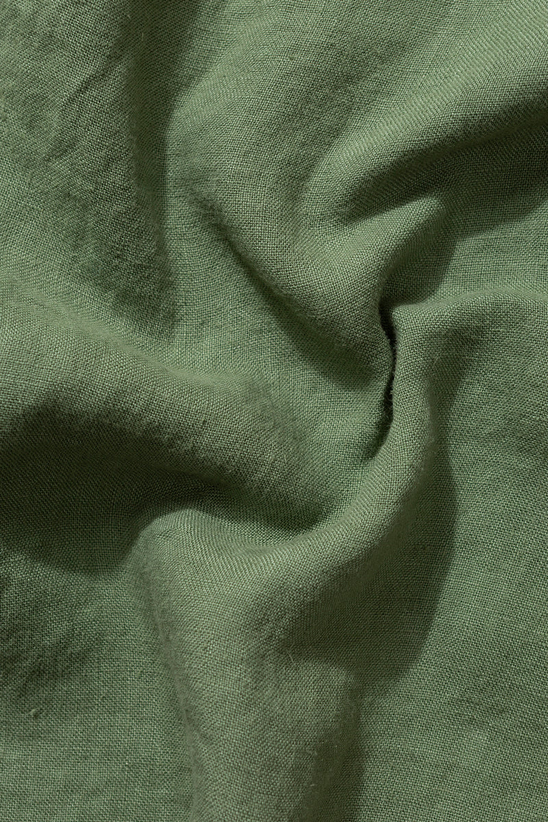 Khaki linen shirt