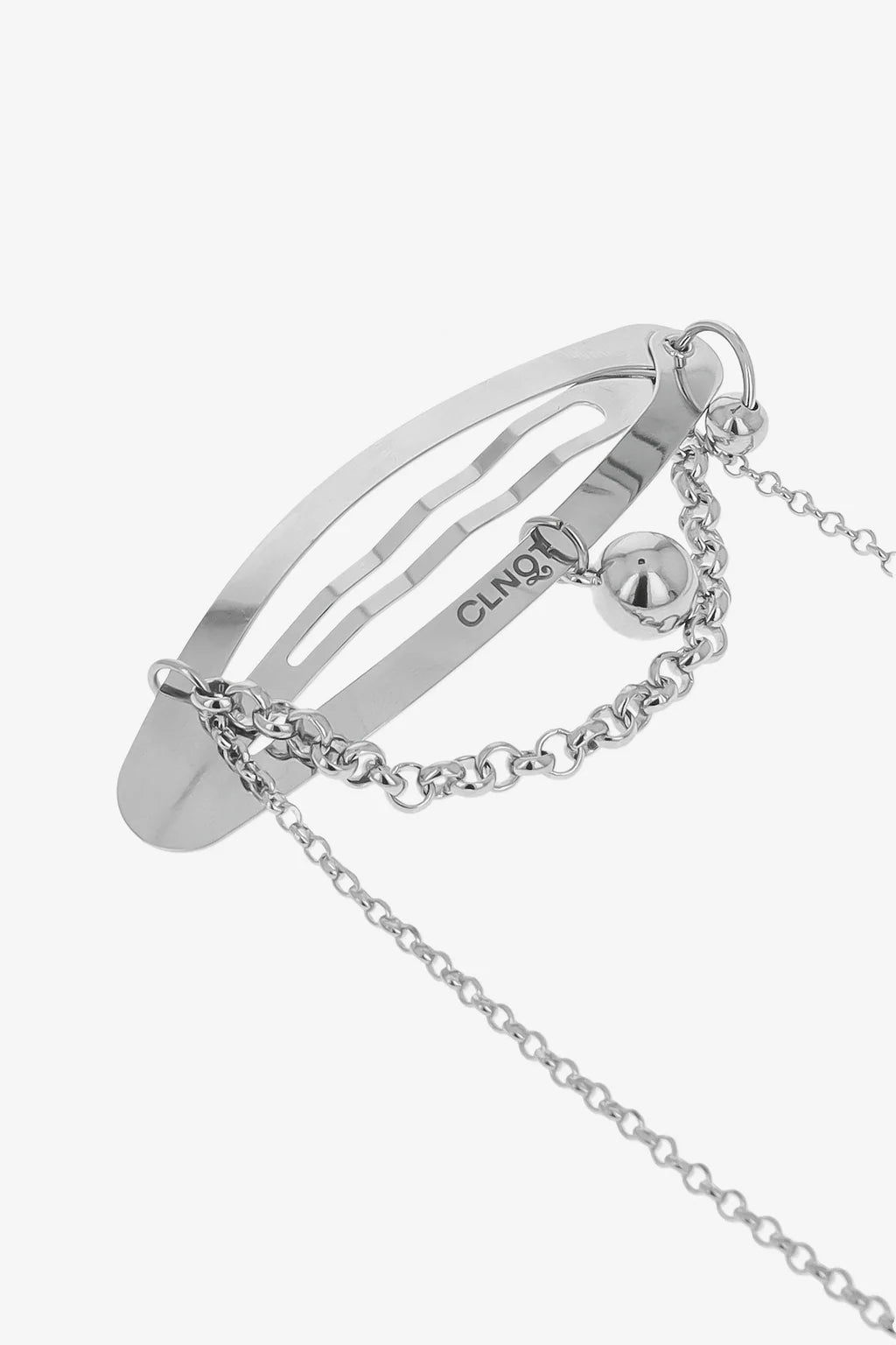 Lewis hair clip palladium
