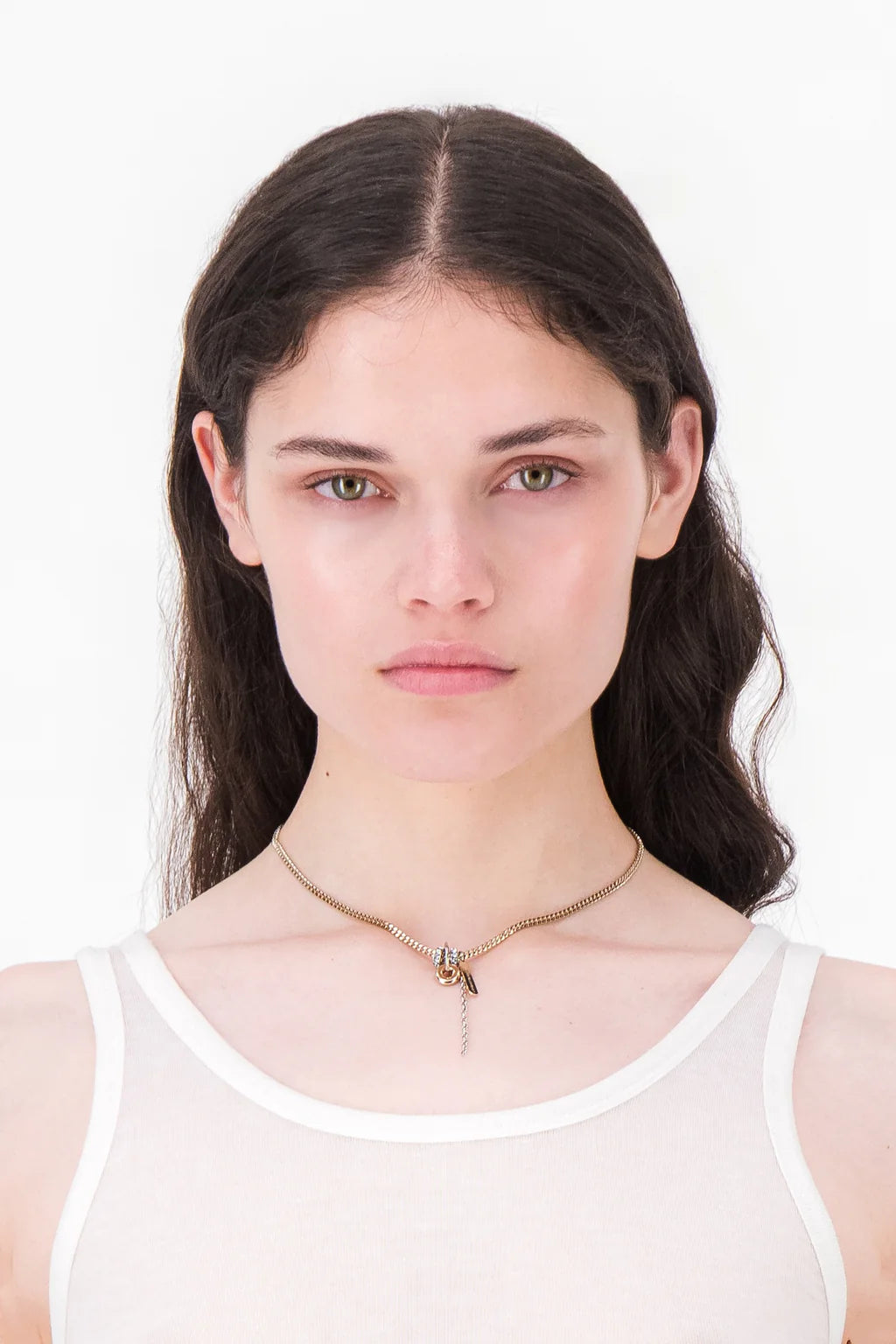 Lou necklace gold & palladium