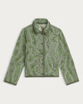 Coral green multi Mia jacket