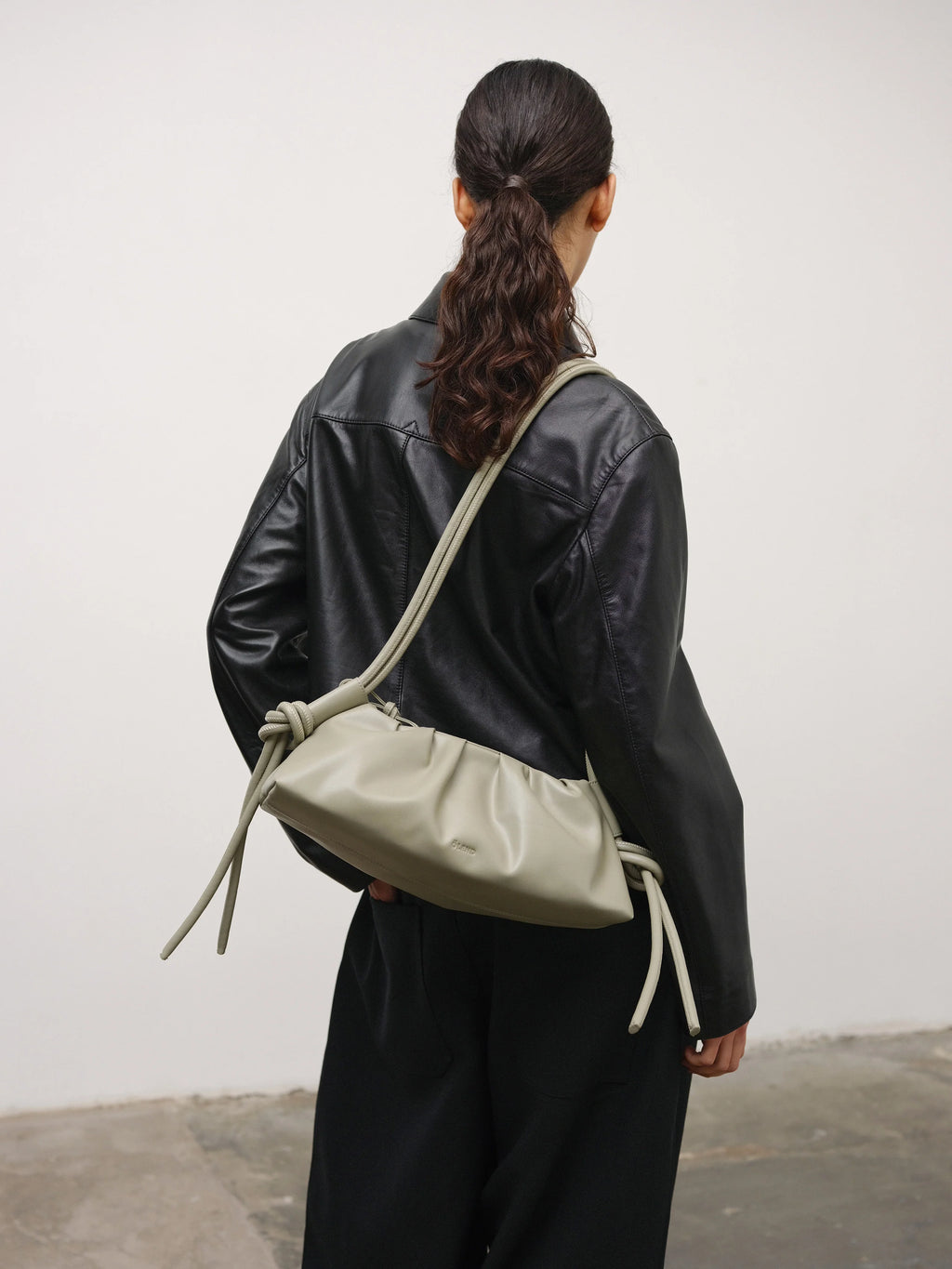 Sage dumpling bag