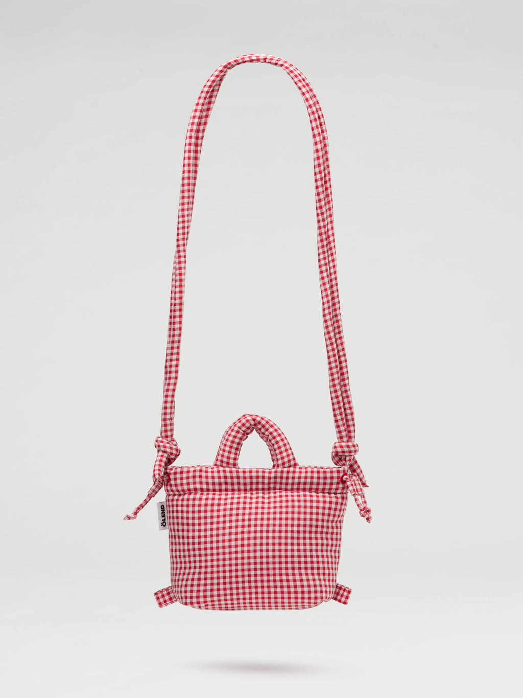 Micro Ona soft bag vichy red