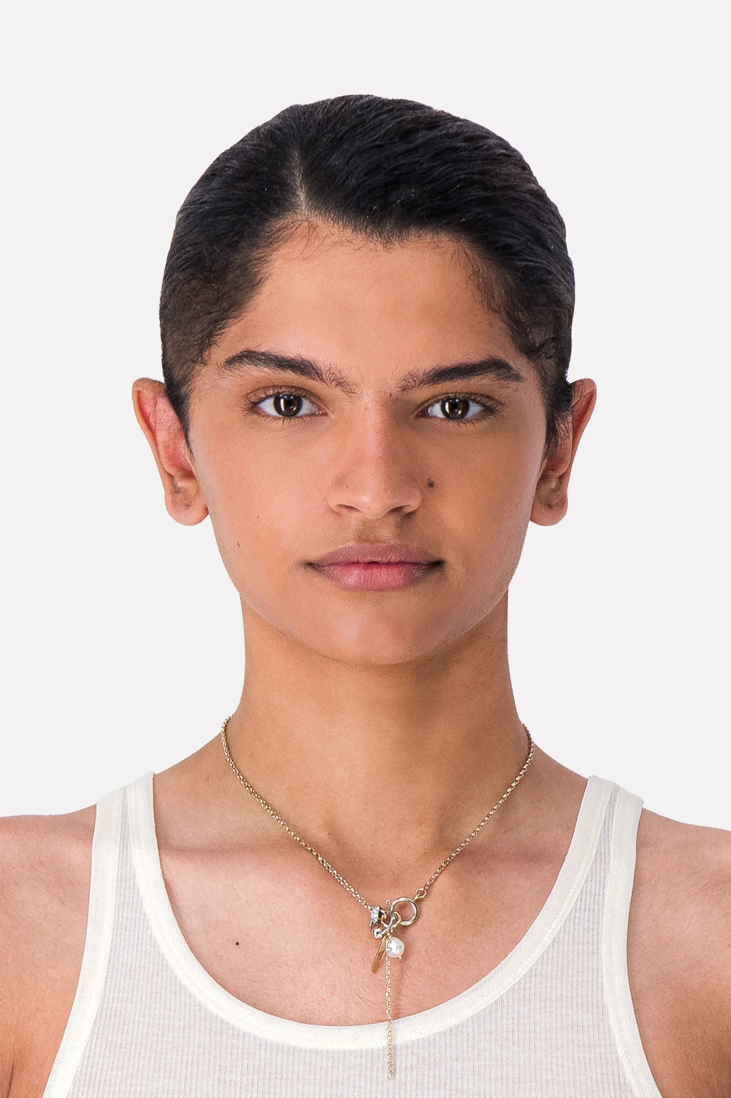 Nathan necklace gold & palladium