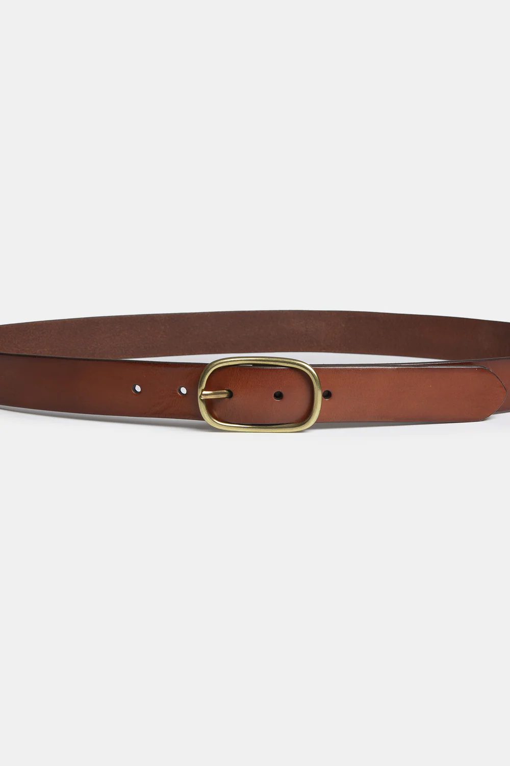 Nouvelle ceinture brute marron